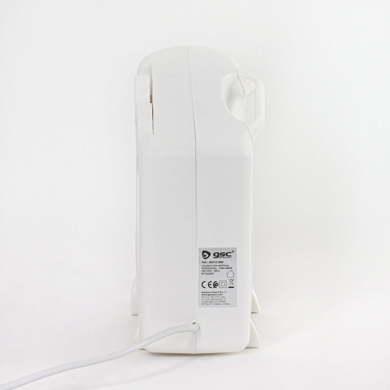Calefactor bajo consumo 2000W ⚪⚫ Termoventilador Estufa