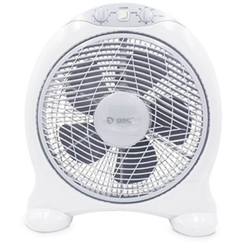 Ventilador blanco de suelo serie Box 45W 41x46