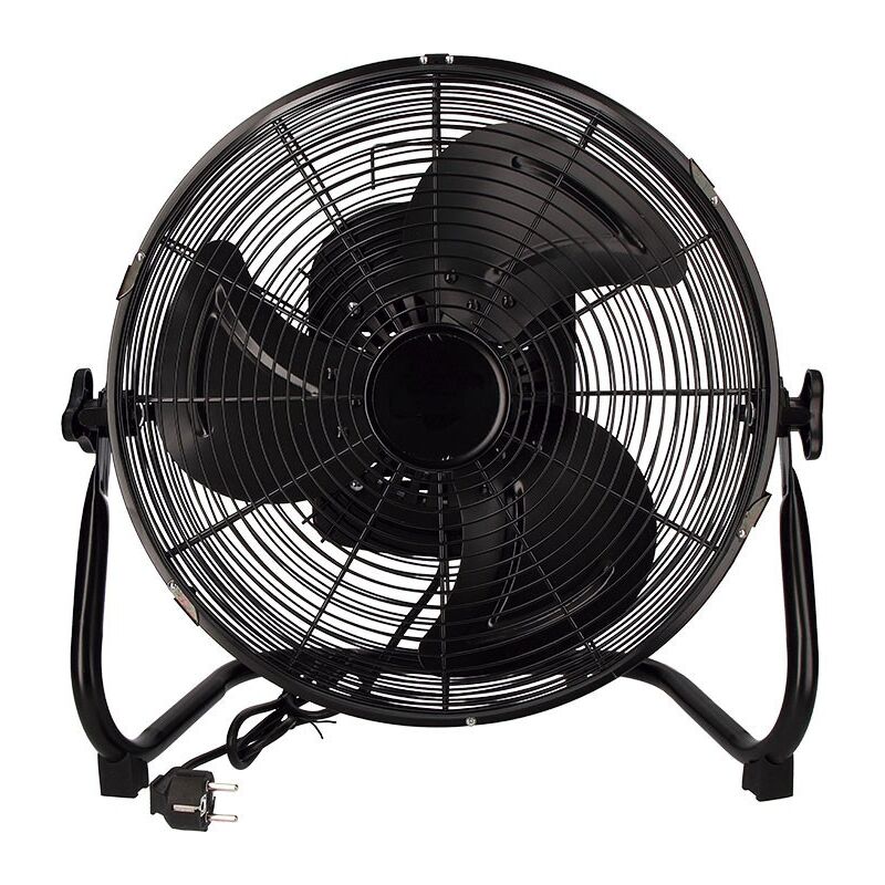 Ventilador industrial de suelo oscilante 45W Ø35cm Black Series