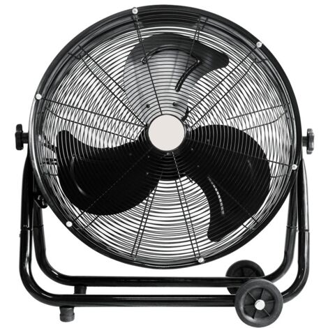 Ventilador industrial de suelo poniente 180W grande Ø65 cm