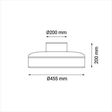 Plafón ventilador techo Enkel  Silencioso ventilador de techo blanco DC con aspas ocultas y luz led de amplio ángulo apertura