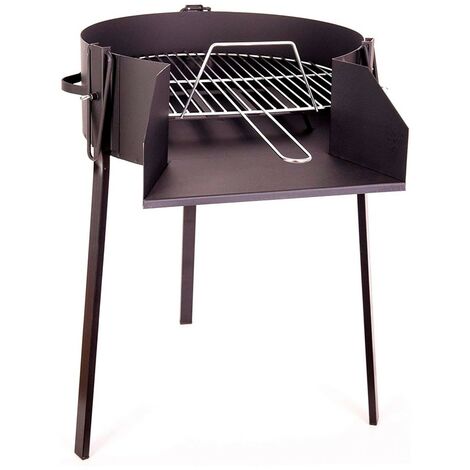 Barbacoa portátil  Paellero  Parrilla barbacoa  Barbacoa carbón y leña  Quemador de gas  Paellero gas  Barbacoa redonda  Barbacoa  Barbacoa