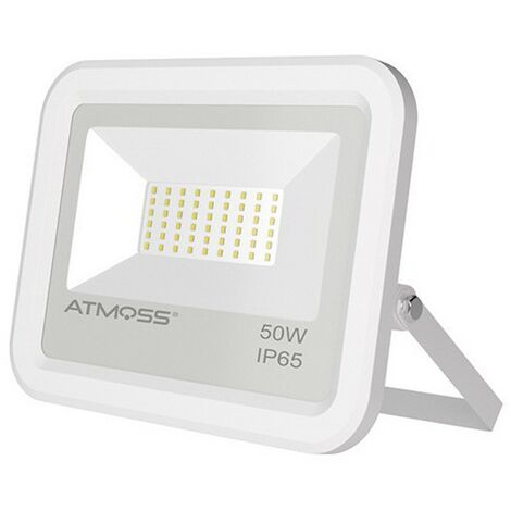 ATMOSS proyector exterior LED blanco 50W 3200K IP65