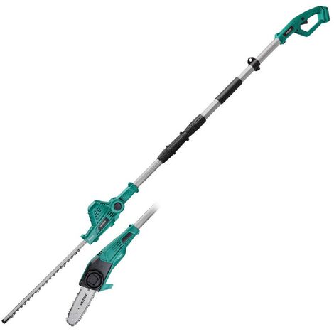Cortasetos y motosierra a batería con pértiga Vatton 20V (1/4)