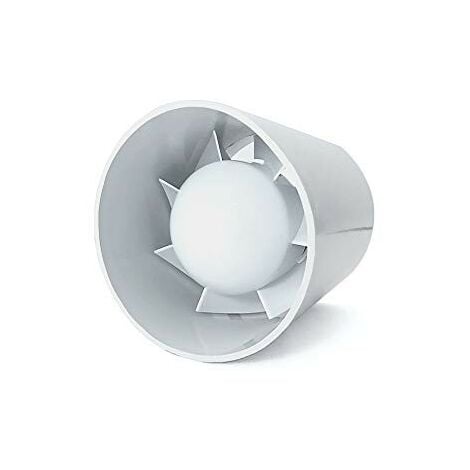 Extractor Tubular en Línea para Interior de Conducto Diámetro 100  Bricoprofesional