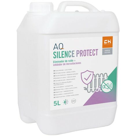 AQ SILENCE PROTECT - Eliminador de Ruido e Inhibidor de Incrustaciones 5 Litros Bricoprofesional