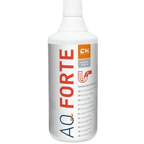 AQ FORTE desincrustante para cañerías 1L