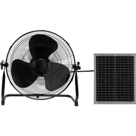 Ventilador industrial de suelo Ciclon Negro (1/4)