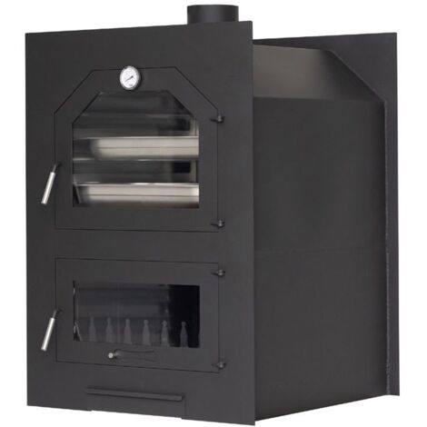 Horno de leña insertable modelo E 13.9 Kw  Horno de leña interior y exterior  horno pizza leña  Horno de leña prefabricado