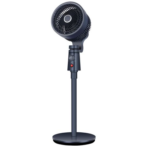 Ventilador de pie Montecristo motor AC 40W antracita