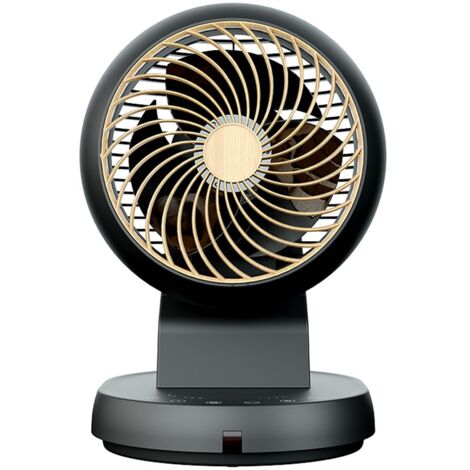 Ventilador de sobremesa Urbel motor AC 30W negro haya (1/2)