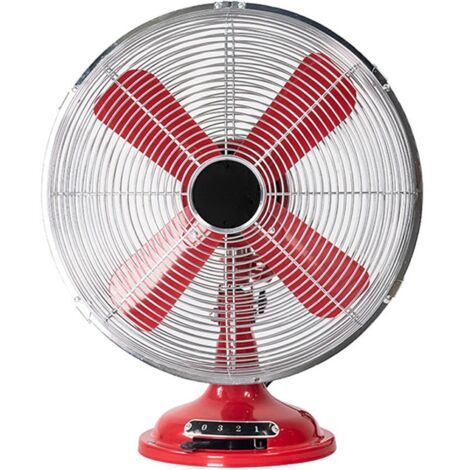 Ventilador de sobremesa Capitolio motor AC 37W rojo (1/2)