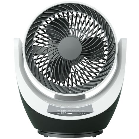 Ventilador de sobremesa Navia motor AC 40W negro blanco (1/2)
