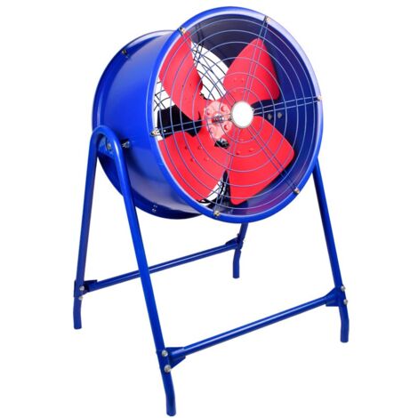 Ventilador industrial tambor Dana motor AC 550W azul (1/2)