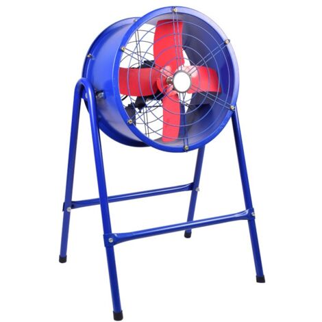 Ventilador industrial Torrente motor AC 370W azul (1/2)