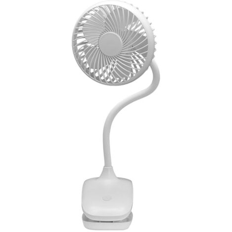 Ventilador de sobremesa inalámbrico Sines motor DC 5W blanco (1/3)