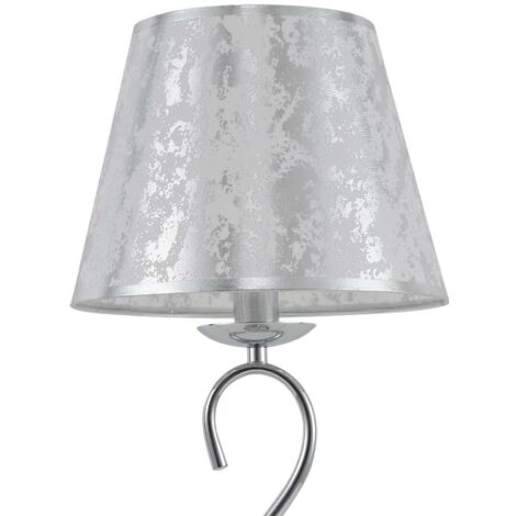 Sobremesa Tampico cromo/plata 48x25x25 (1/3)