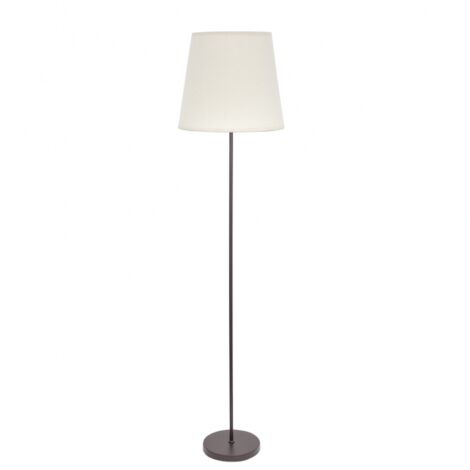 Lampara de Pie Salon Maldivas 1xe27 Marron/sancho 40d FABRILAMP.