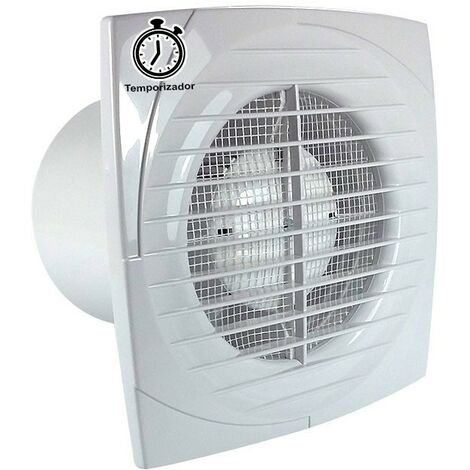 Extractor de baño baja silueta MU BP4/T con temporizado
