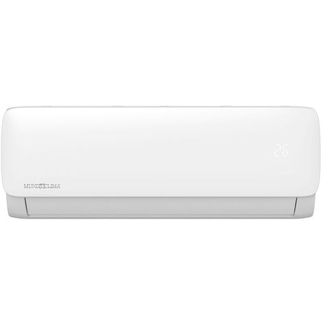 Climatiseur Split Inverter MUNDOCLIMA 3500W - Réfrigérant R32 - Classe A++ - Pour Pièce Jusqu'à 35 M²