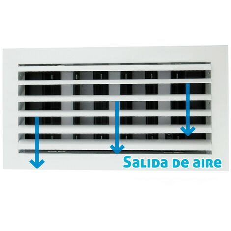 Como Orientar la rejilla de ventilacion en Aire acondicionado (Frio y  Calor) 