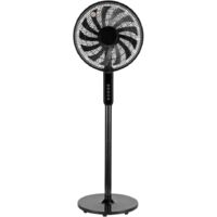 Ventilador de pie sobremesa Torbellino motor AC 60W negro