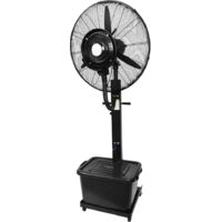 Ventilador nebulizador Diluvio motor AC 240W negro