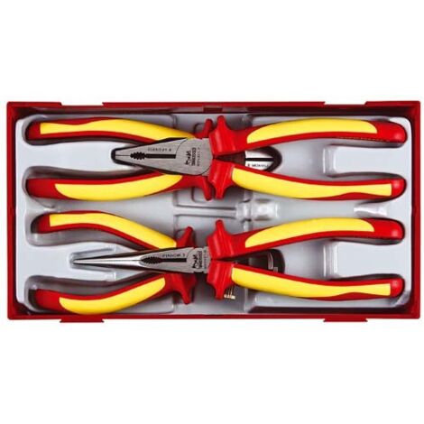 Juego de alicates aislados, 1000V TENGTOOLS TTV440 4 piezas 117490102