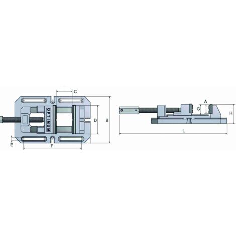 Mordazas  OPTIMUM BSI 100