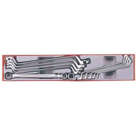 Juego de 11 llaves de estrella plana de dos bocas TENGTOOLS TTX6311