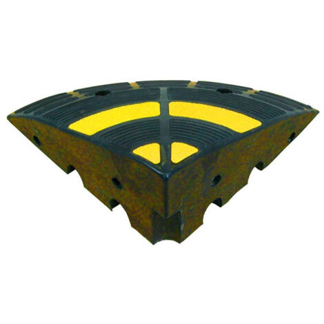 Terminal rampa de caucho RRD100, 300x300x100 Metalworks 758137465