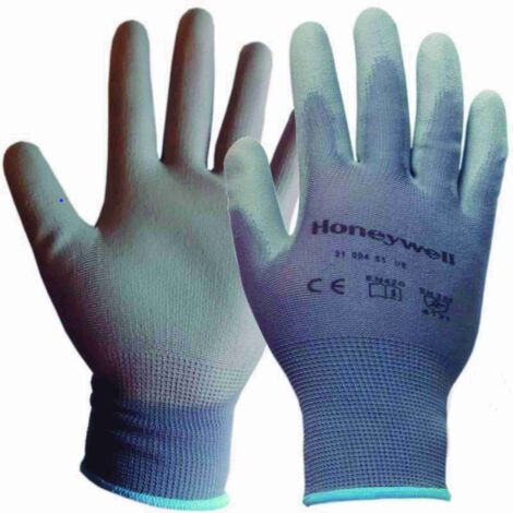 Guante PU Nylon Grey, talla 8  Honeywell 210045108