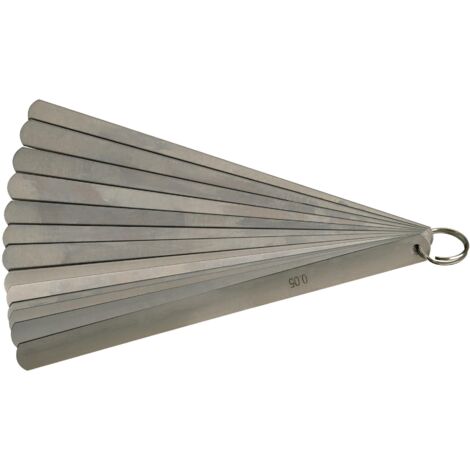 Juego de galgas de espesores 0.05 - 1.00 mm (20 láminas) 200mm LIMIT 25953605