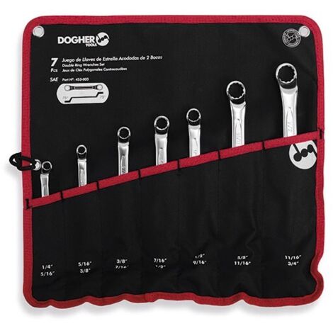 Dogher 453-005 BOLSA 7 LLAVES ESTRELLA ACODADA 75º SAE