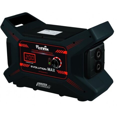 Soldador con tecnología inverter 230V 200A CEVIK CE-EVOMAX200