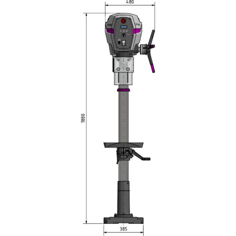 TALADRO COLUMNA /SOBREMESA  400V OPTIMUM 3020640