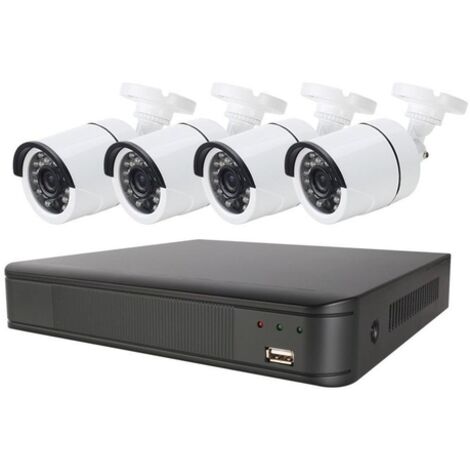 KIT CCTV 4 CAMARAS + DVR ENERGEEKS EG-CCTV001PLUS (1/3)