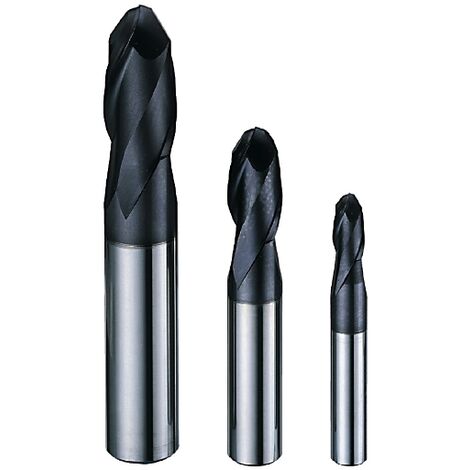 Fresa A Elica 4 Flauti TiAlN Fresa A Testa Piena In Metallo Duro 1/2" - 4 Taglienti, Rivestita TiAlN, USA, Per Lavorazioni Pesanti Fresa 1/2 Pollice 4 - Foto 2