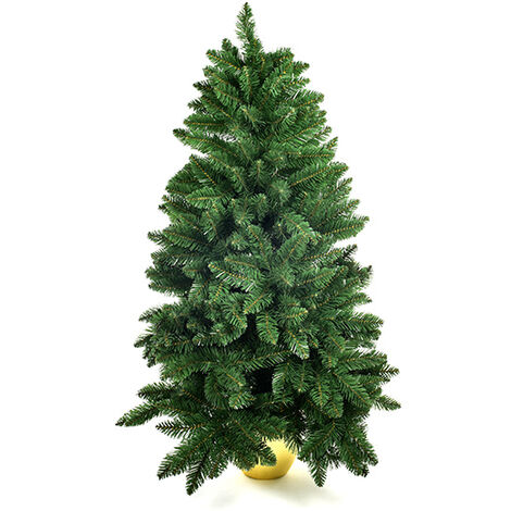 Albero di Natale in PVC verde H 210 cm RICCARDO