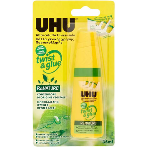 UHU Colla attaccatutto Extra - 31 ml - trasparente - Colla Extra Forte