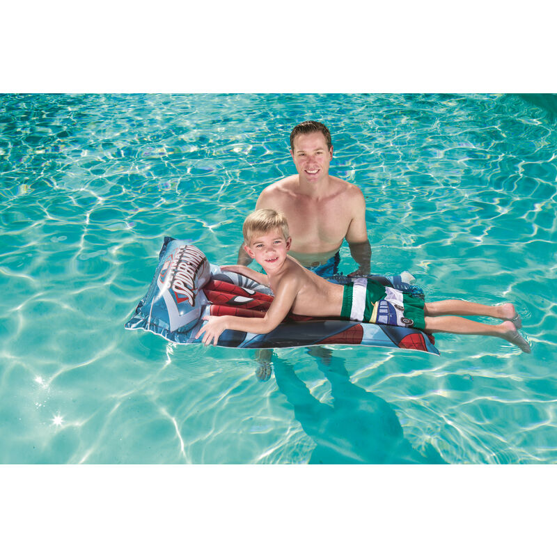 Schwimmbadmatte 119 cm x 61 cm aufblasbar NEU SPIDERMAN Luftmatratze 