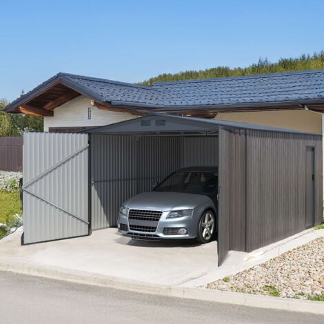 Doppelflugeltur Fur Garage
