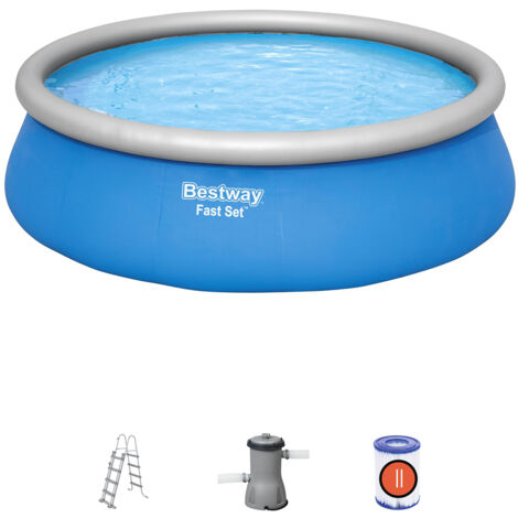Bestway 57289 Fast Set Rund Aufstellpool 457x122 cm