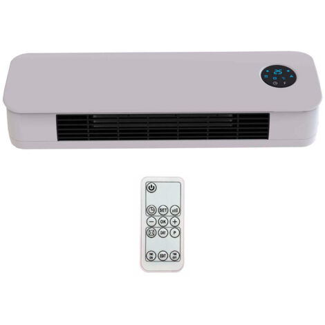 Keramische Wandheizung 2000W Kekai Split Dual Ultraslim 57x7x9 cm mit Fernbedienung Inklusive (1/5)