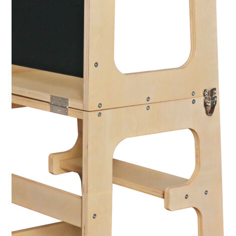 Robincool Evolutive II Montessori Lernturm Natural 43x40x86cm 