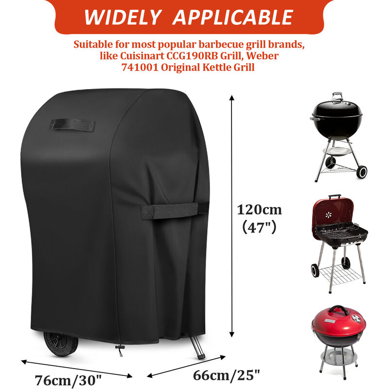 x Barbecue 900 600 900mm 76222 Genuine Small Draper Barbeque Cover 