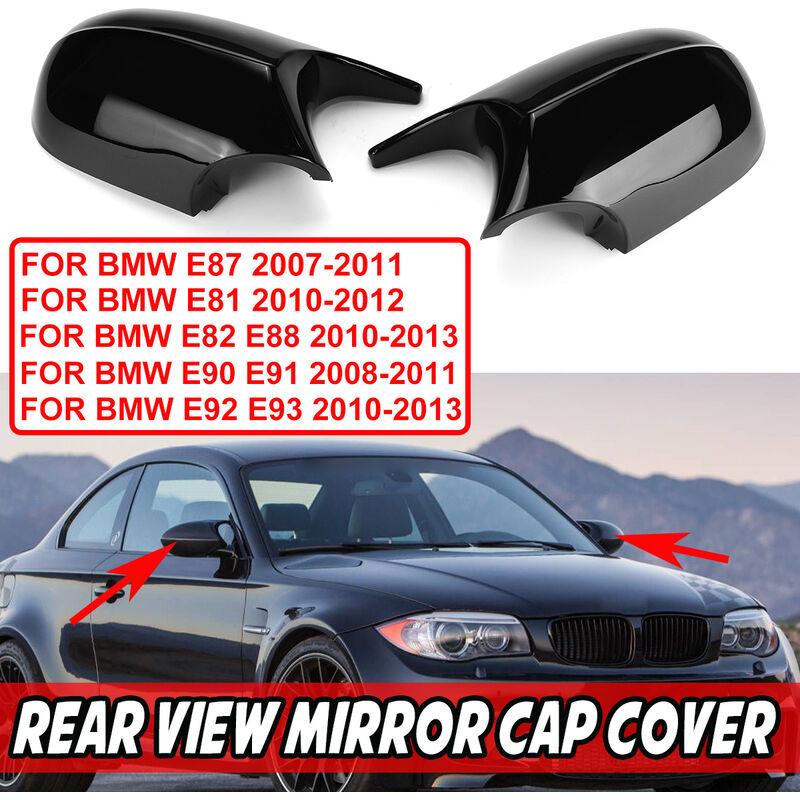 M3 Style Replacement Mirror Cover For BMW E90 E91 E92 E93