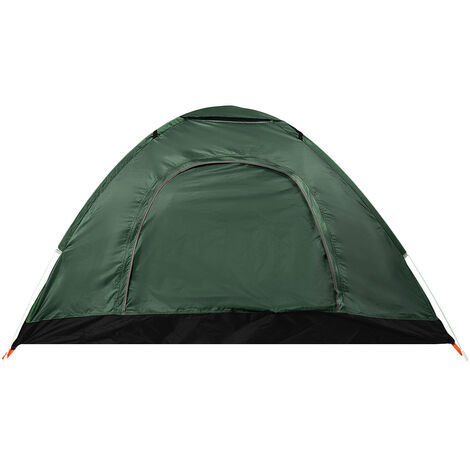 Camping Tent Automatic Double Beach Rainproof 105*195*135CM Darkgreen