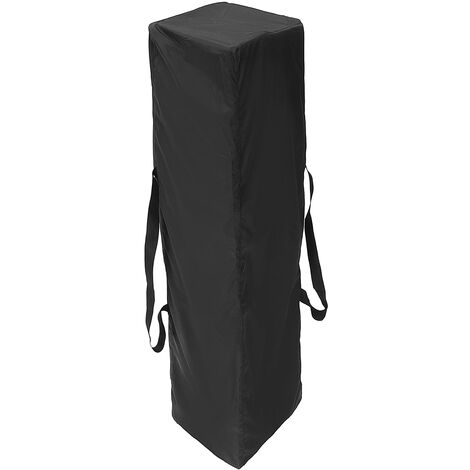 Canopy Tent Gazebo Anti-UV Waterproof Polyester Carry Storage Bag 140X34X34CM Black
