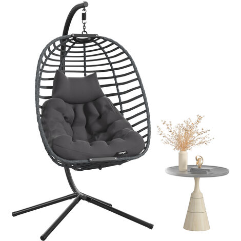 Garden Patio Hanging Egg Chair Swing Seats Detachable